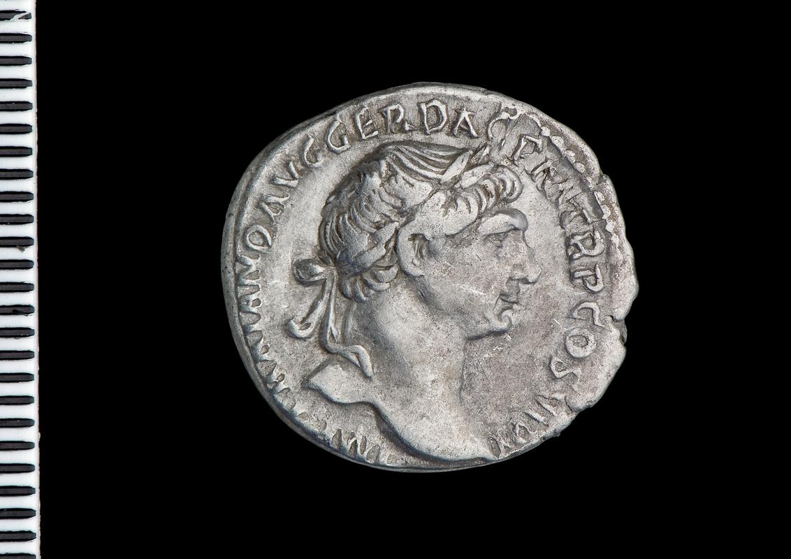 silver denarius (obv.)