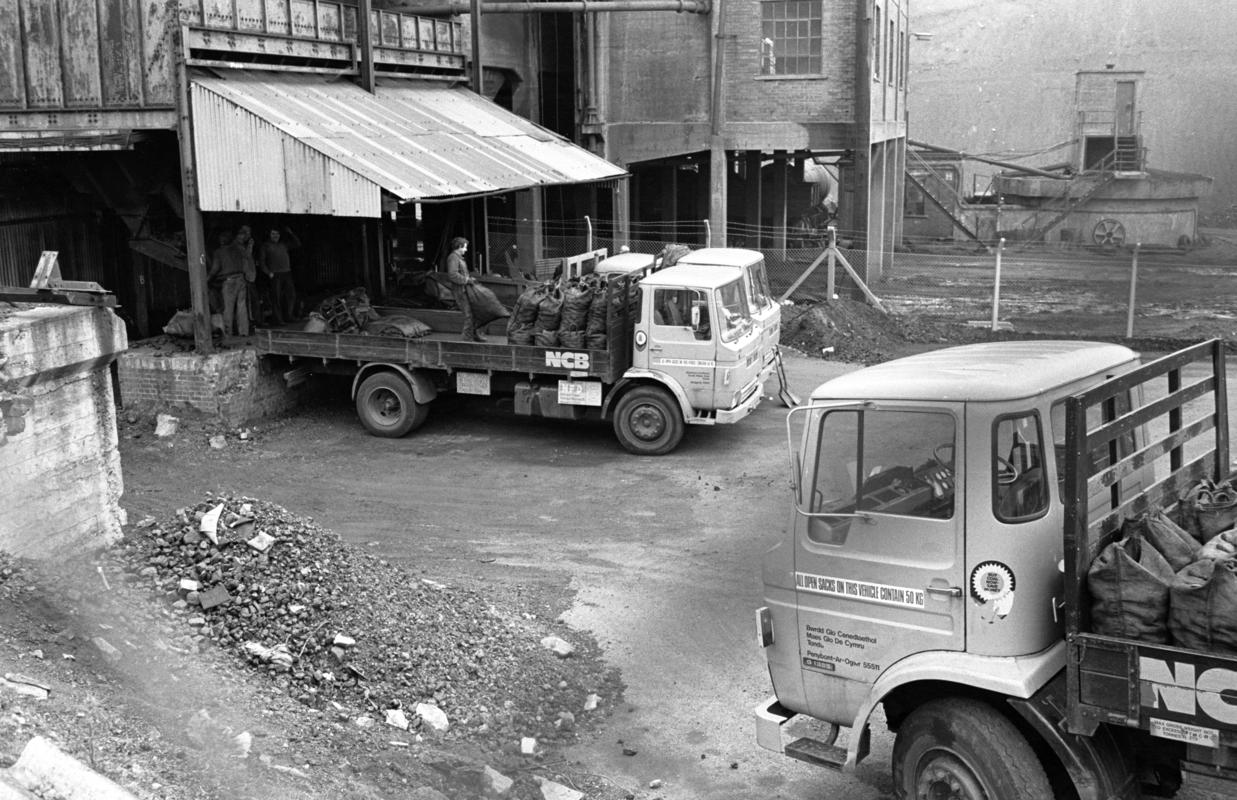 Big Pit Colliery, film negative