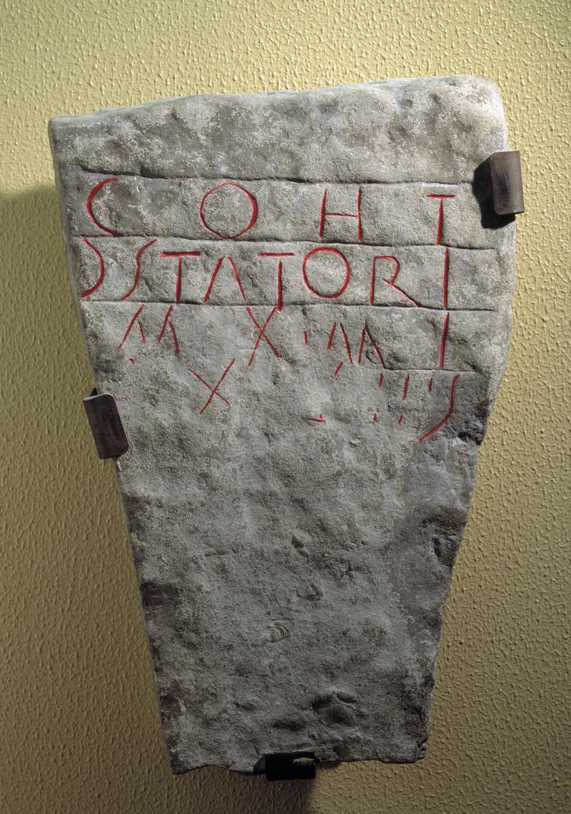 Roman stone inscription