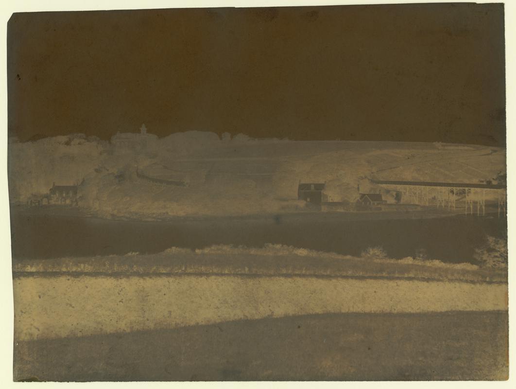 Wax paper calotype negative. Nr Milford Haven (1855-1860)