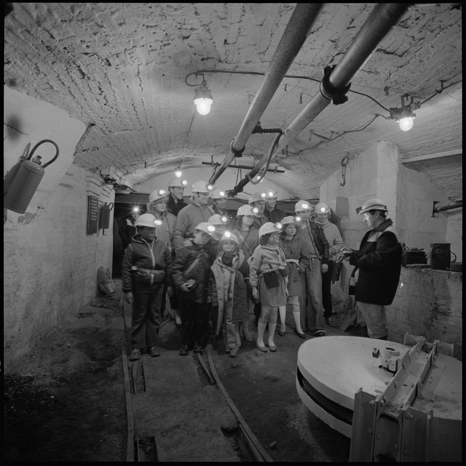 Big Pit Mining Museum, film negative
