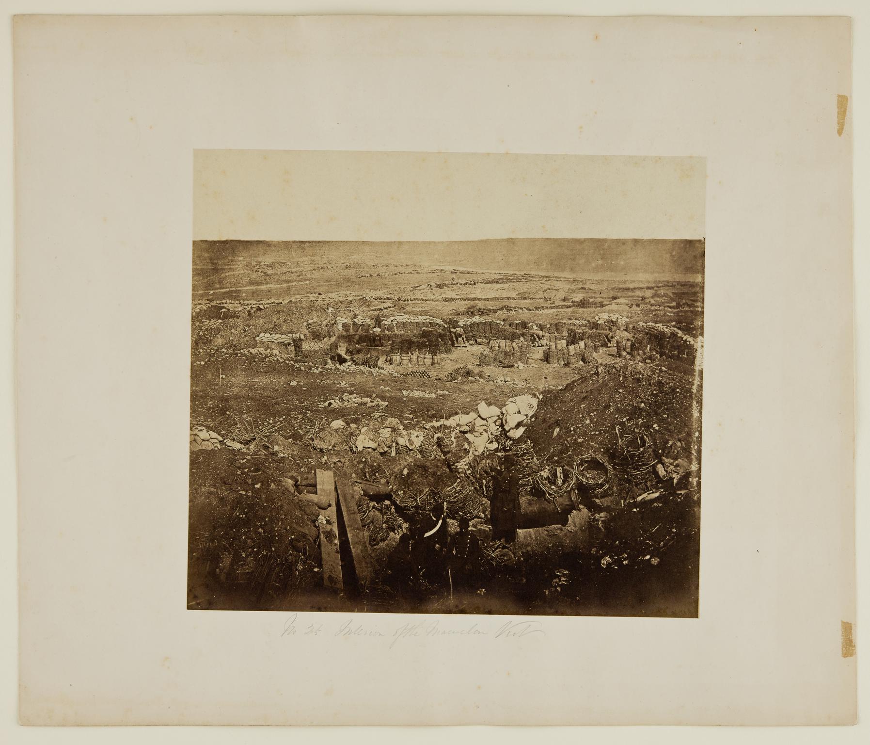 Crimean War scene, photograph