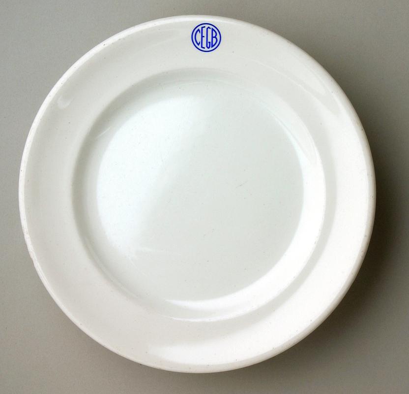 C.E.G.B. ceramic plate