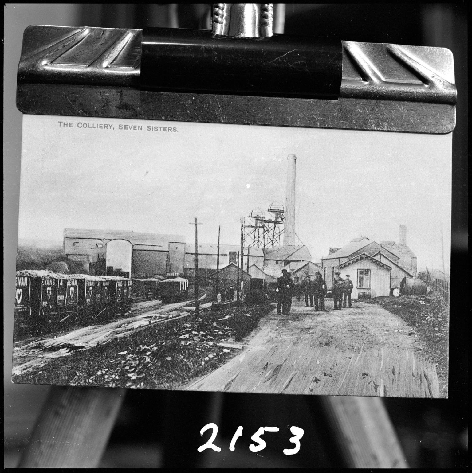 Seven Sisters Colliery, film negative