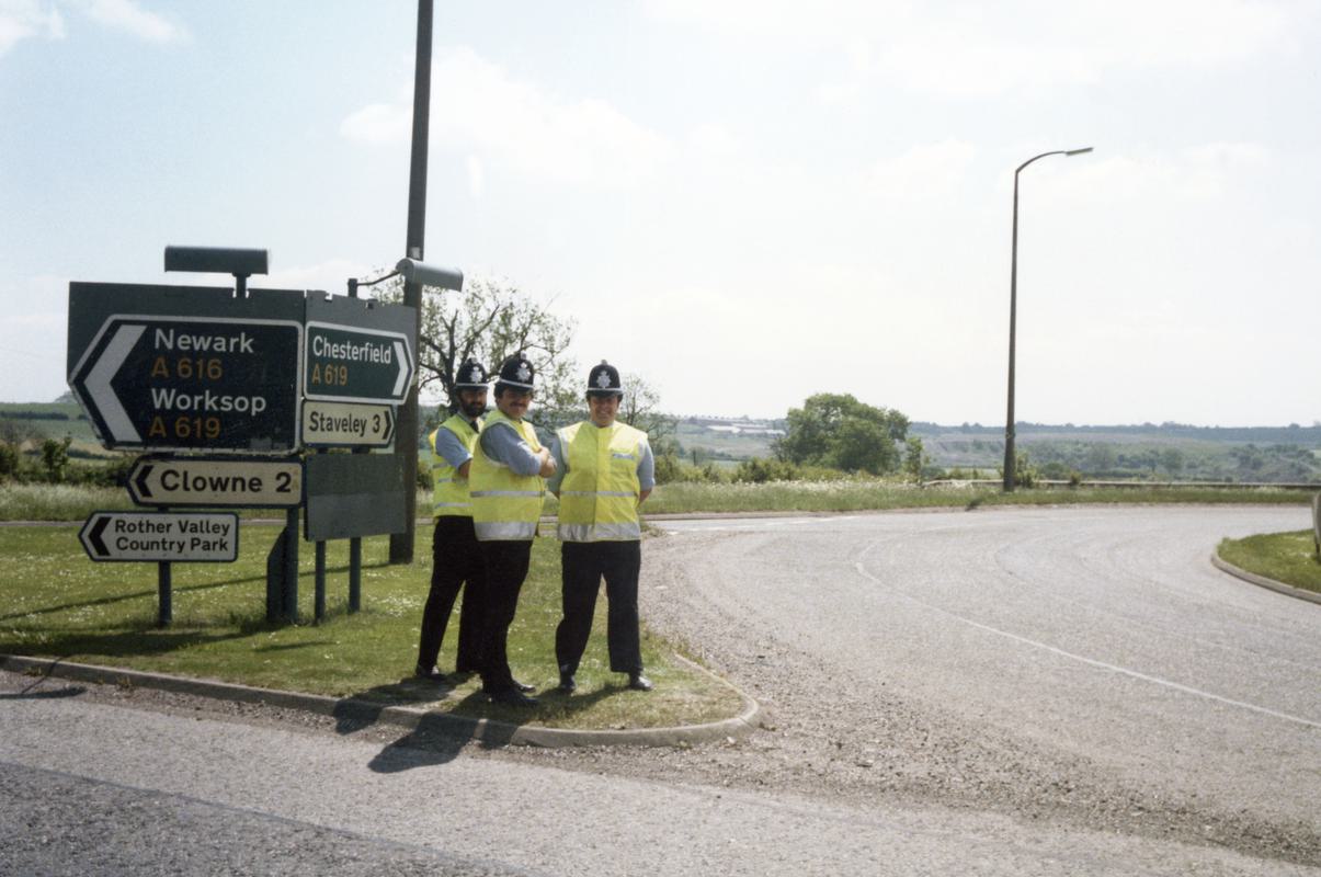 Miners' strike, photograph