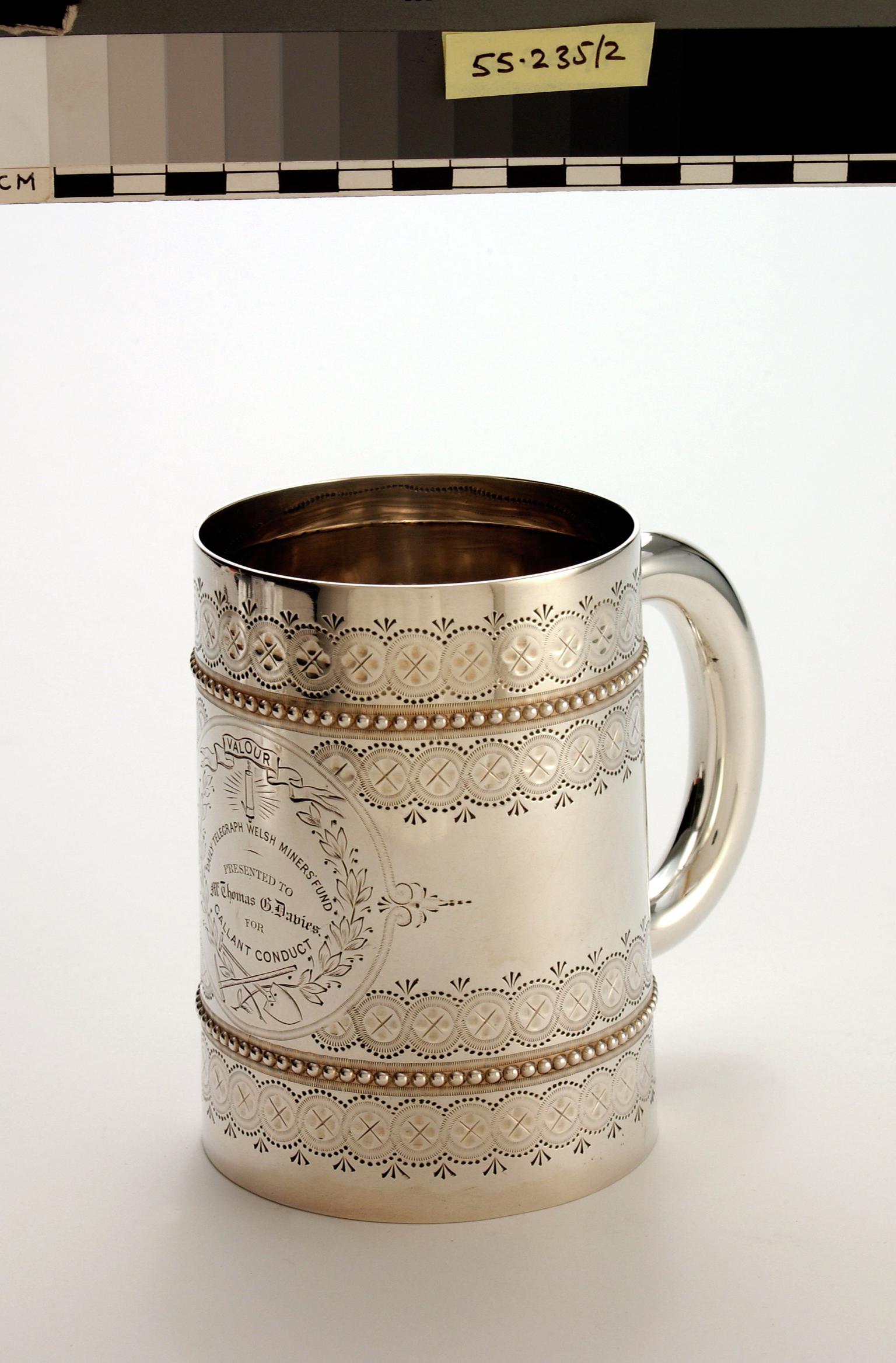Daily Telegraph Welsh Miners' Fund, tankard
