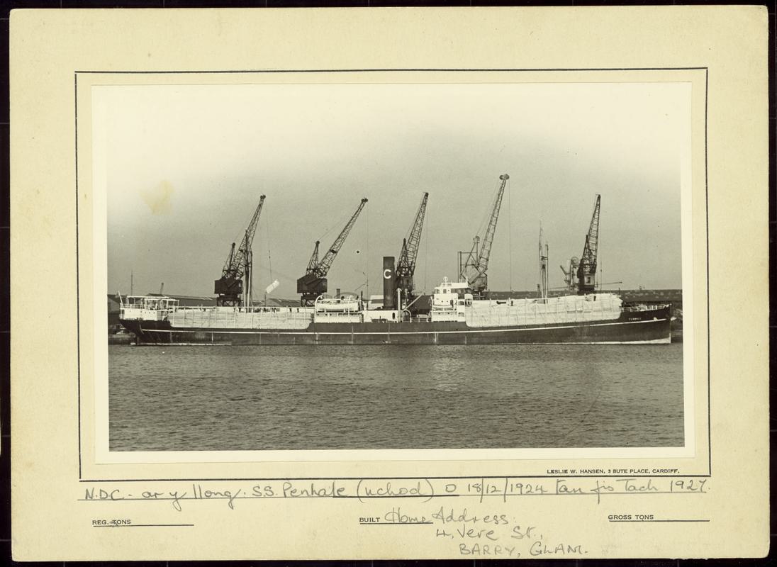 S.S. PENHALE, photograph