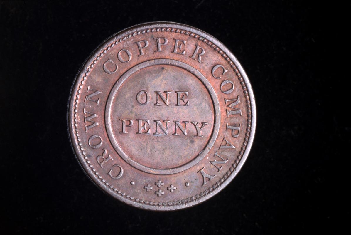 19th century token : Crown Copper Company