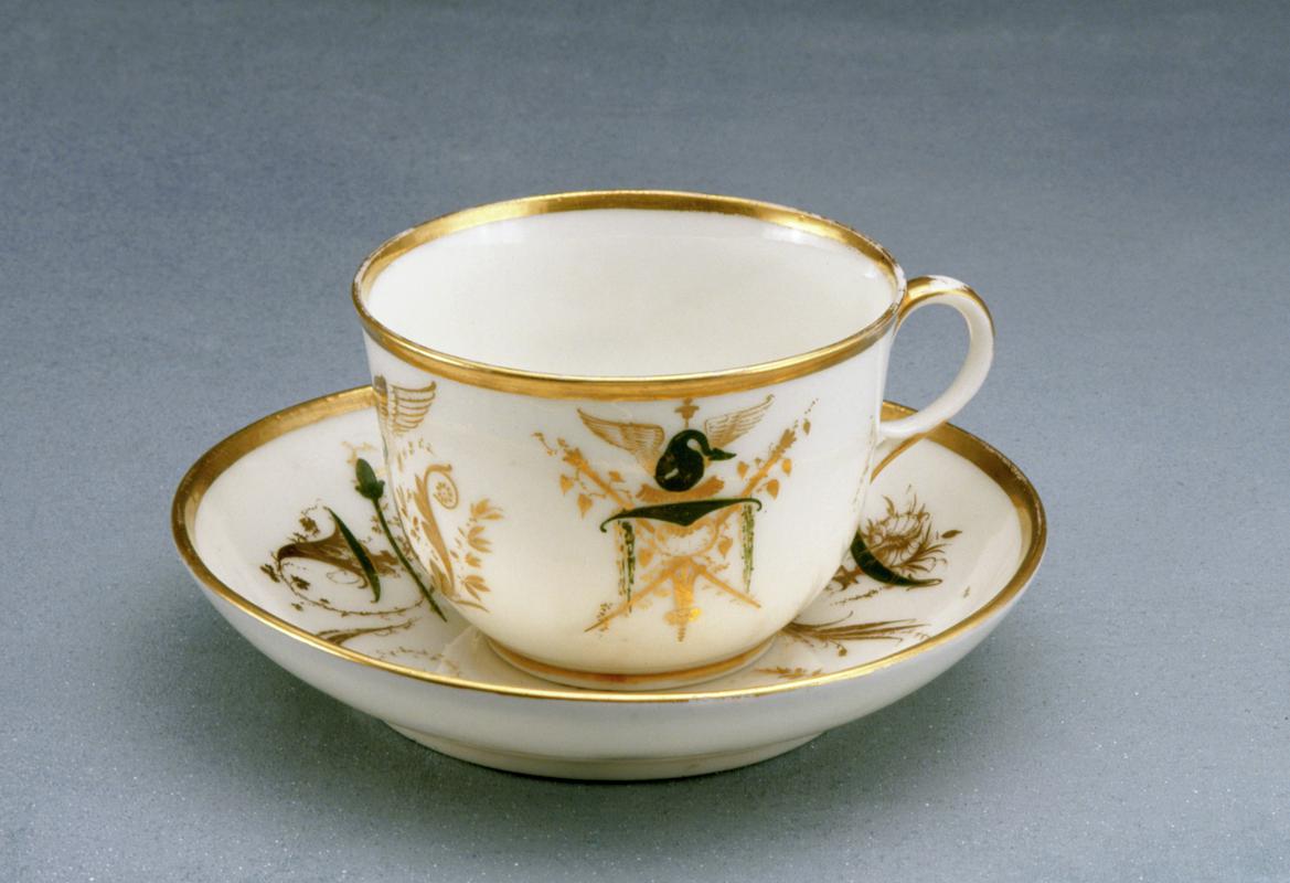 Cup and saucer