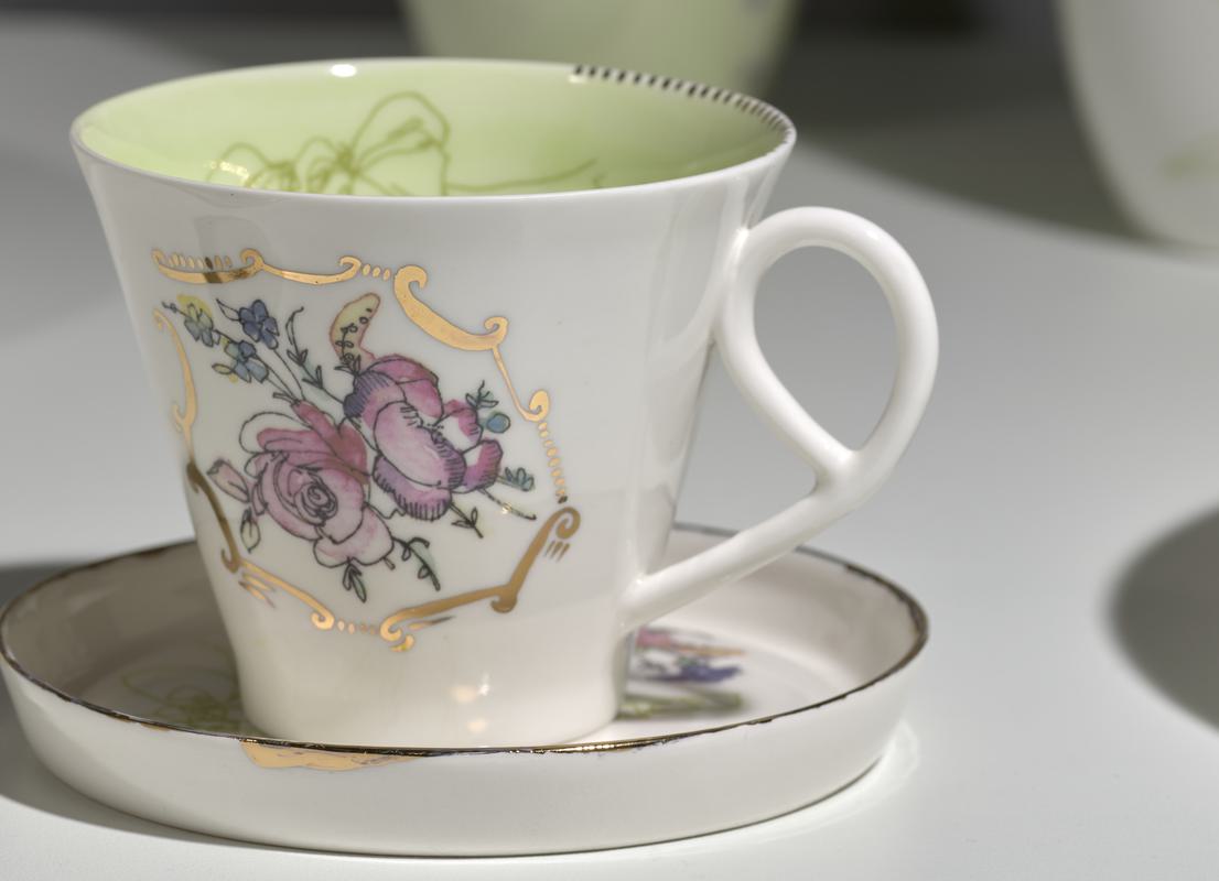 Cup and saucer