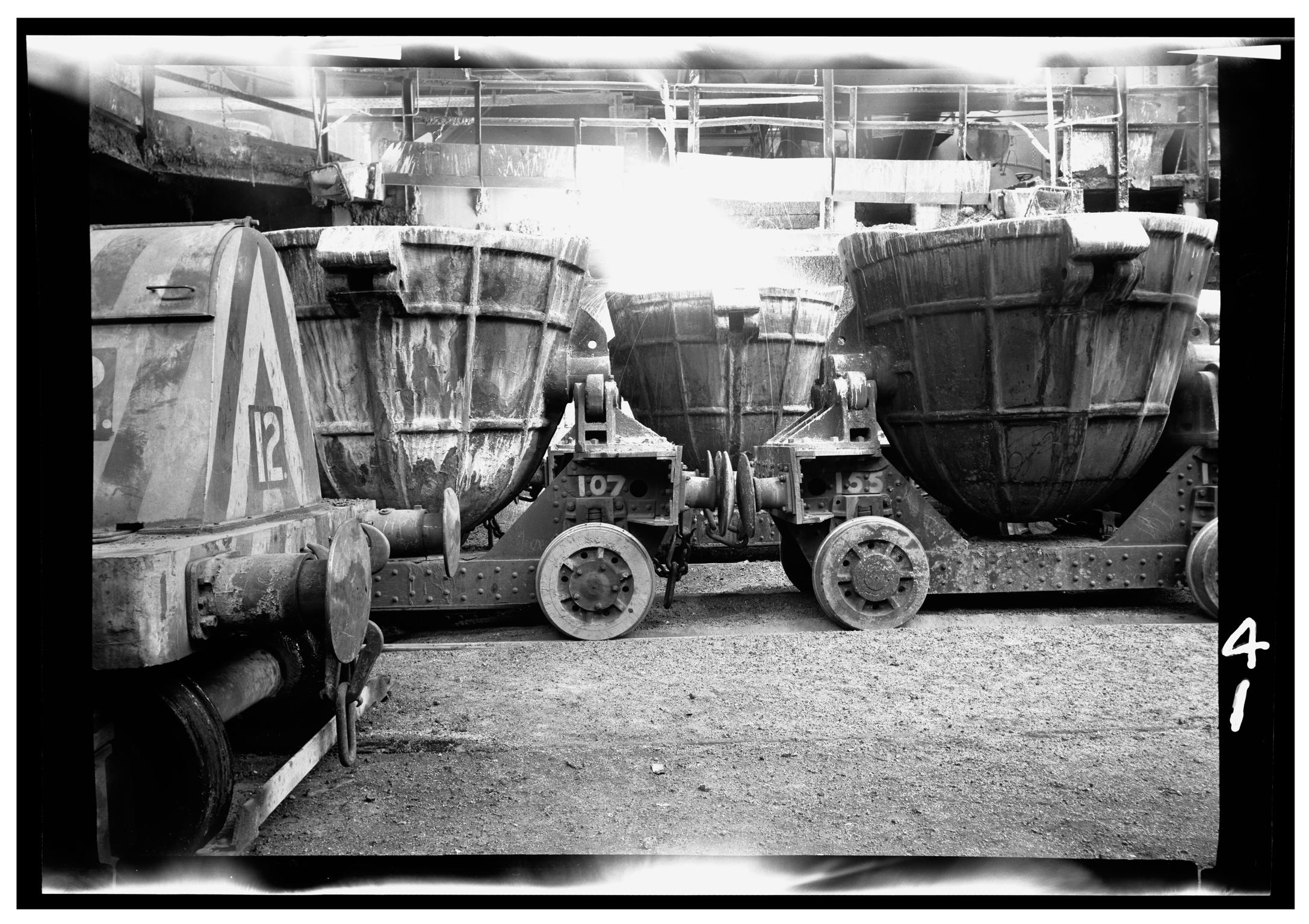 East Moors iron & steelworks, Cardiff, negative