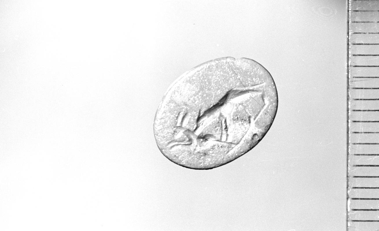 Roman intaglio (hare and hound)