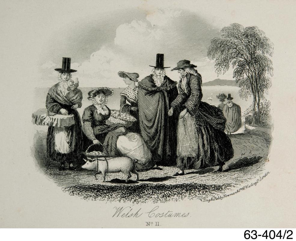 Welsh costume illustration