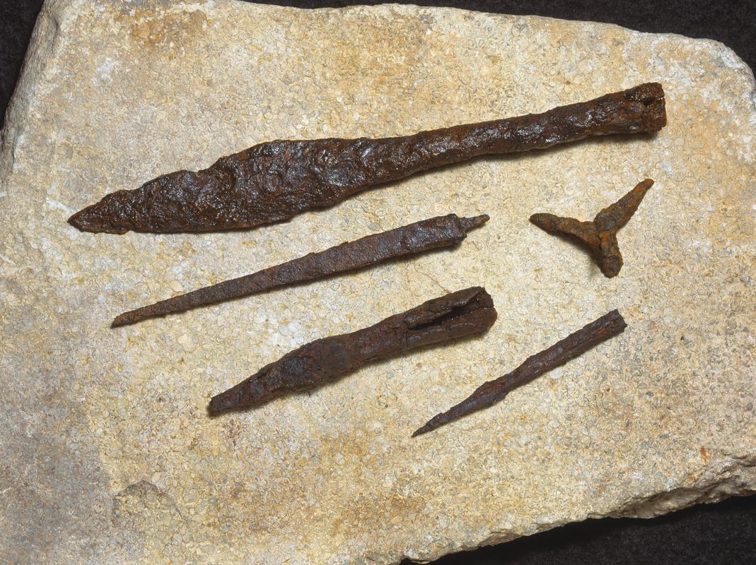 Post-Medieval glass bottle