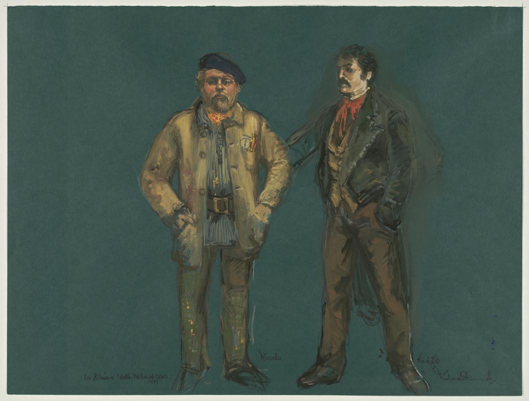 Marcello and Rodolfo, 'La Boheme'