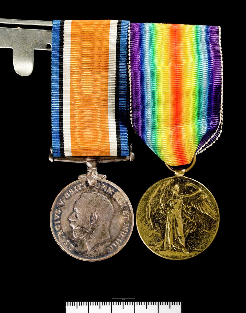 British War Medal, 1914-20 and Victory Medal, 1914-19