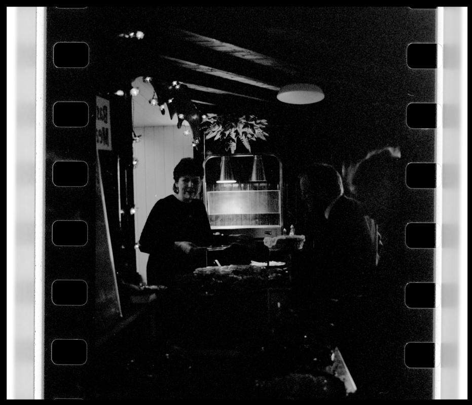 Interior of the Dowlais Pub.