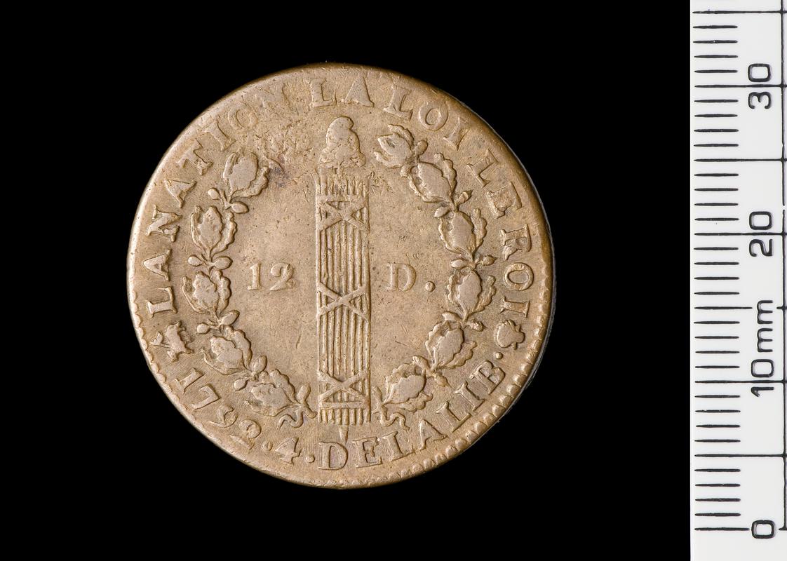 France (Louis XVI) 12 deniers