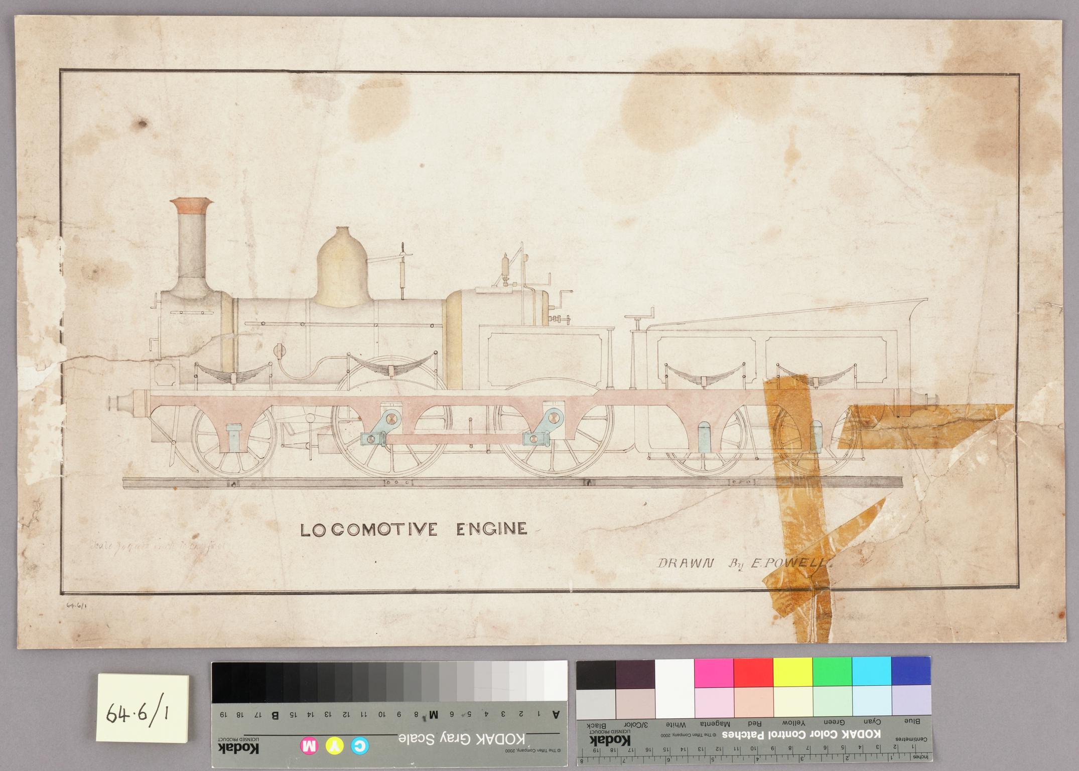 Locomotive Engine (drawing)