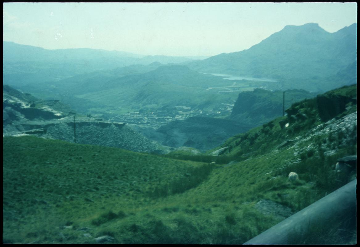 Blaenau Ffestiniog slate quarries, slide