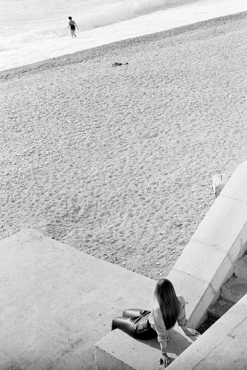 FRANCE. Nice. The seafront in Nice. 1964.