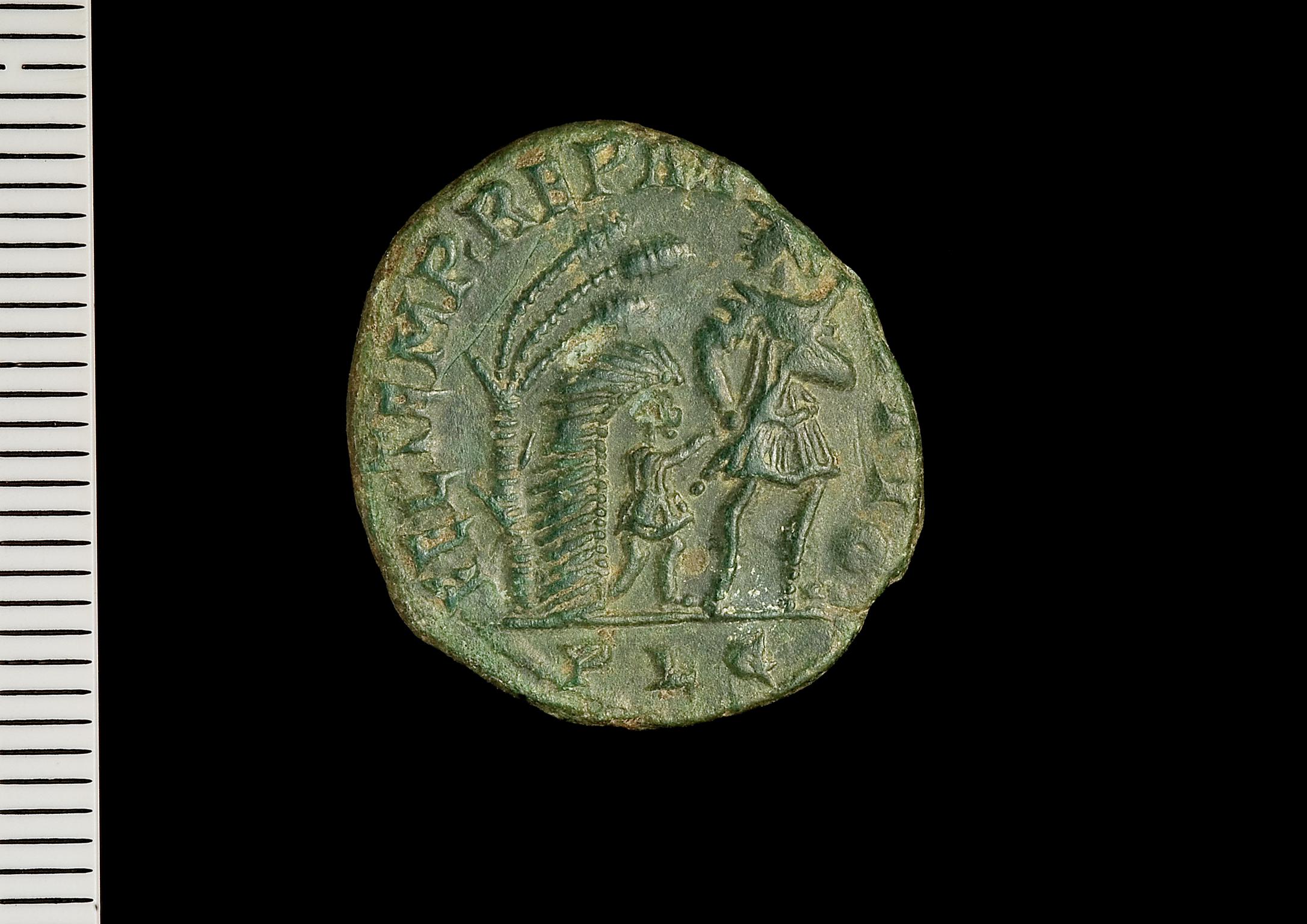 Llys Awel Roman coins