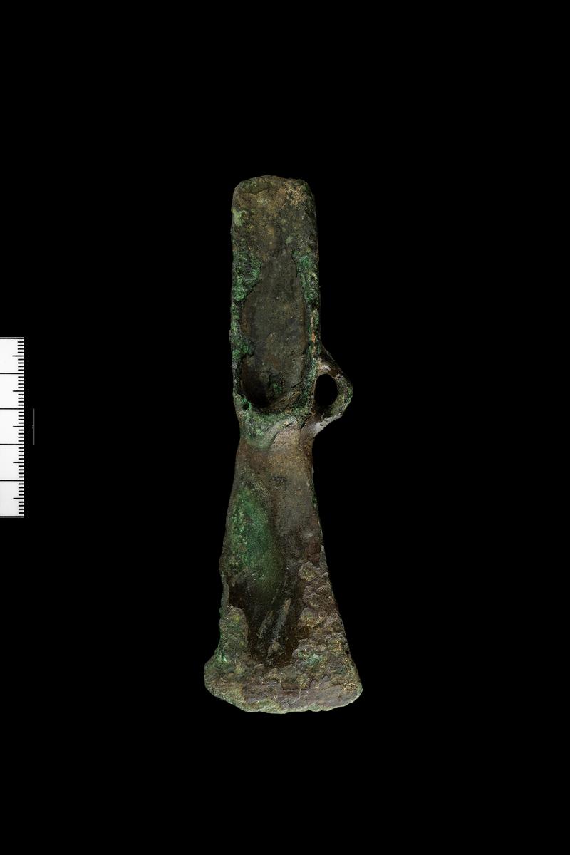Middle Bronze Age bronze palstave (with loop present)