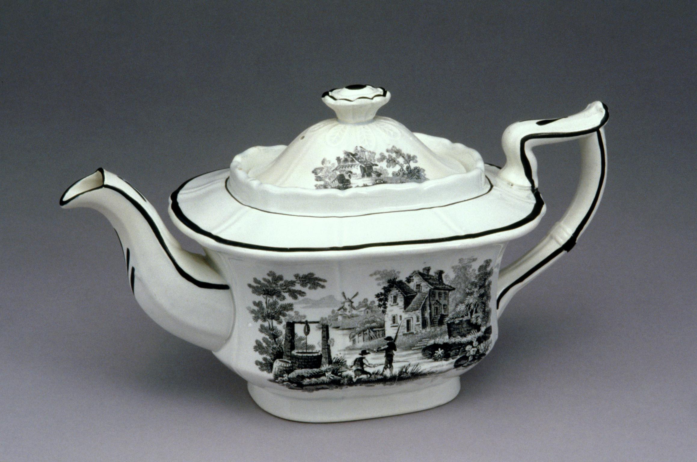 Teapot and cover