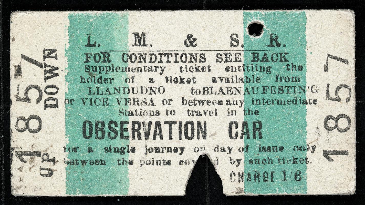 L.M. & S.R. ticket (front)