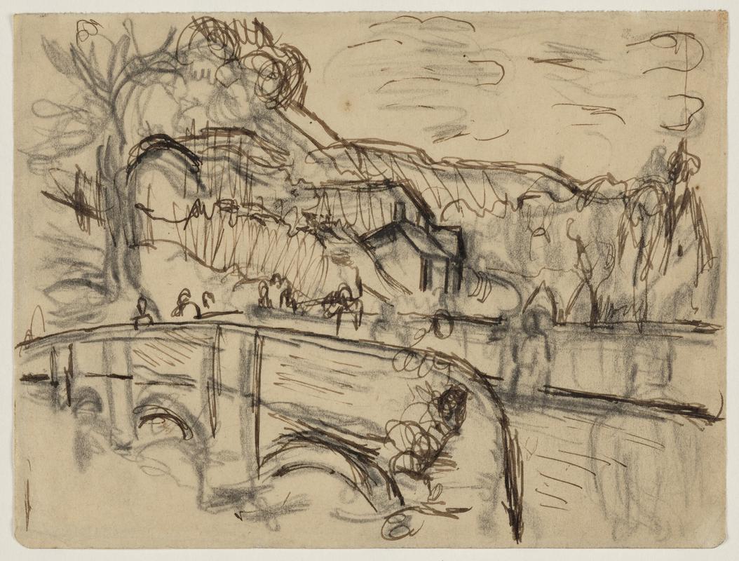 Study for 'Down from Bethesda Quarry'