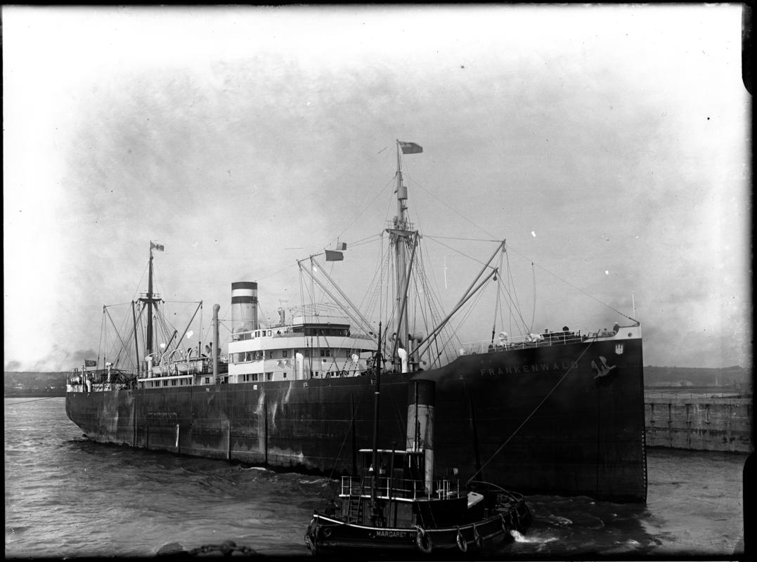 ss FRANKENWALD at Cardiff