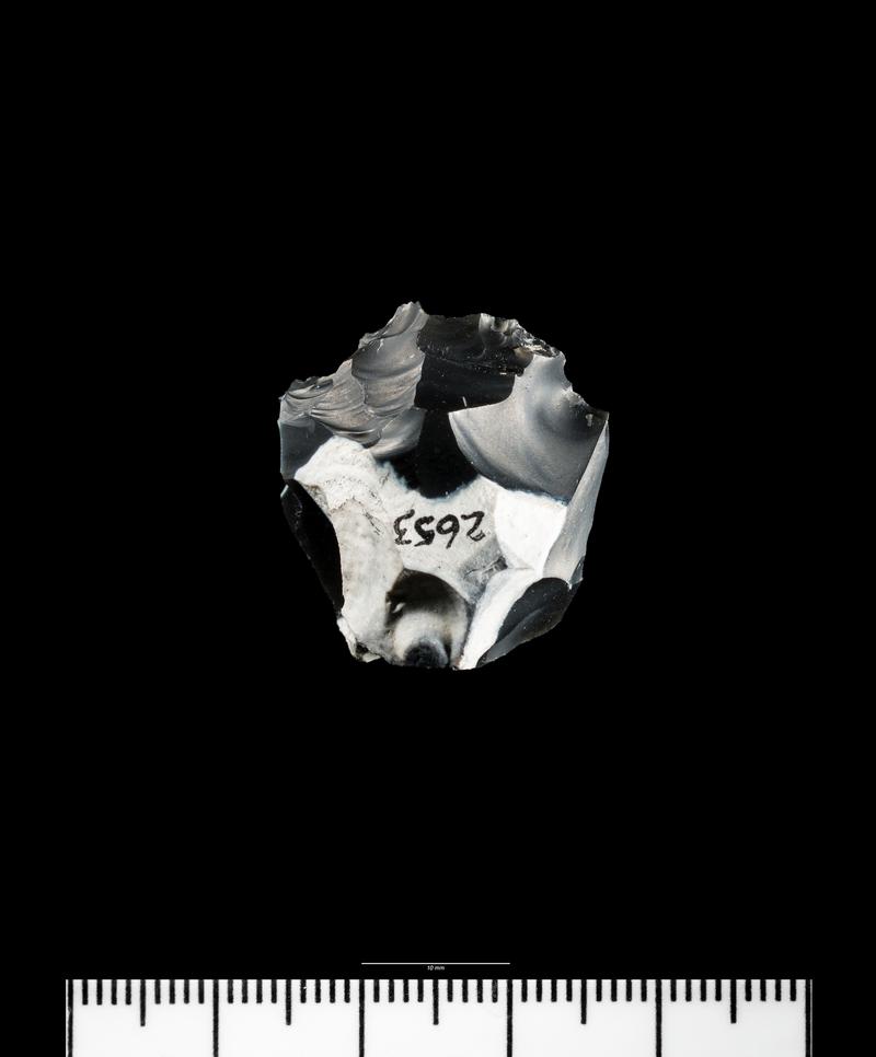 Mesolithic flint core