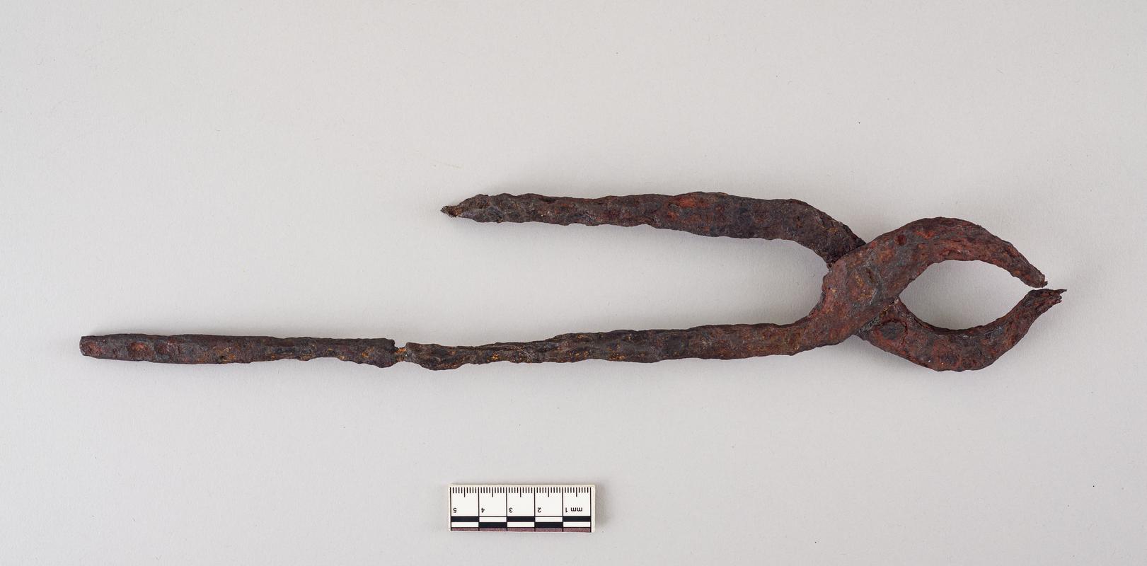 Roman iron blacksmith's tongs