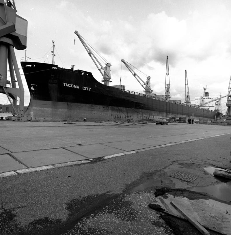 mv TACOMA CITY at Cardiff