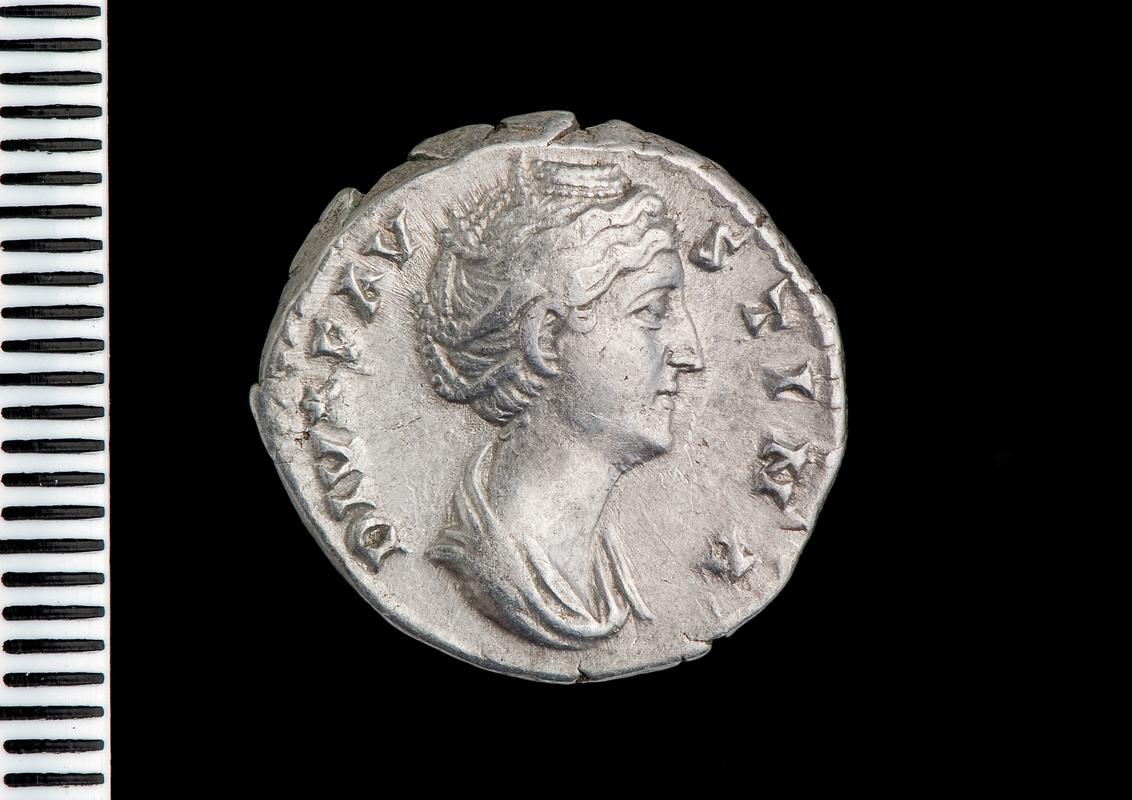 silver denarius (obv.)