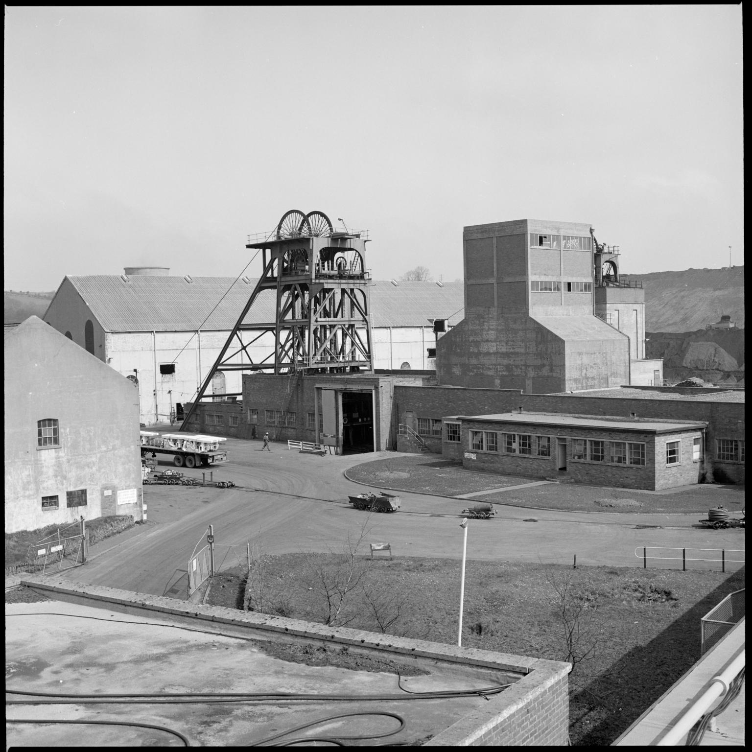 Cwm Colliery, film negative