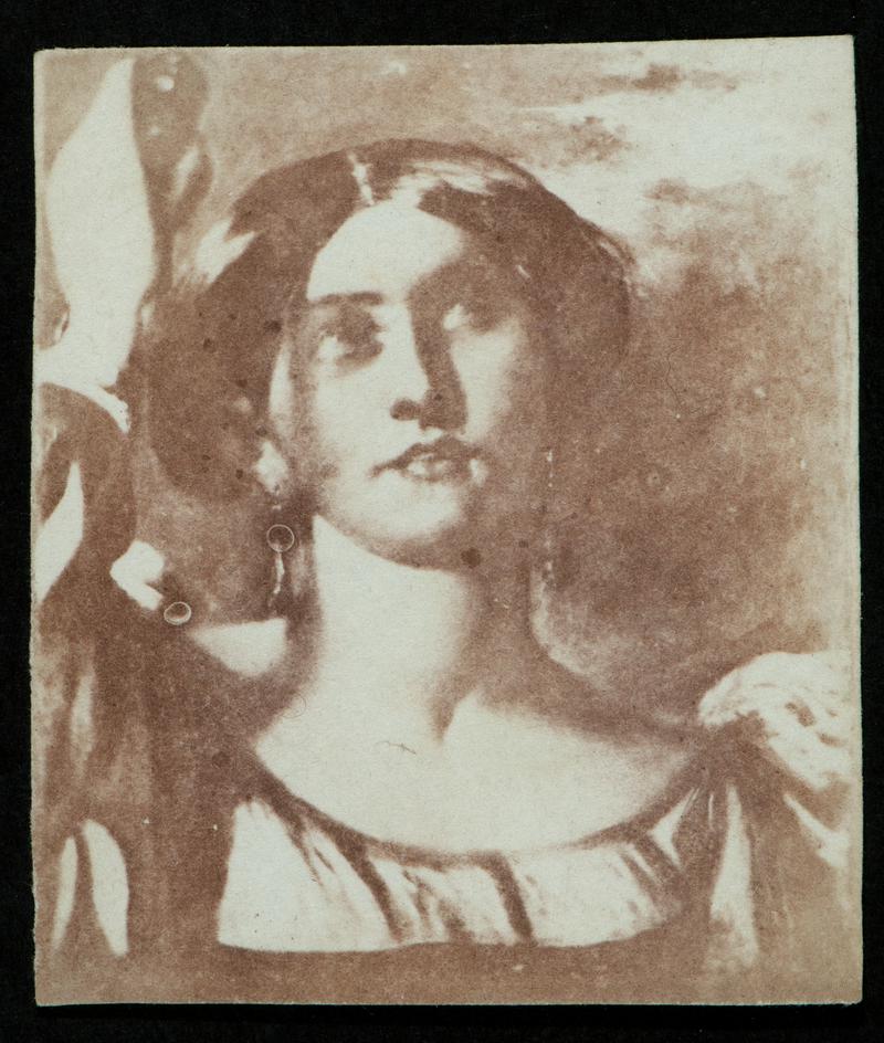 Painting of a lady's head