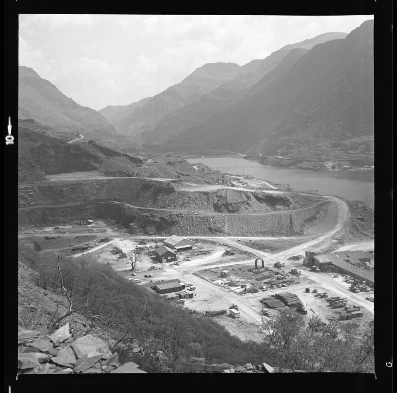 Dinorwig Quarry.  Photograph taken during a 'nature trail' around Dinorwig Quarry, April 1976.



2014.35/186-188 appear on the same strip negative.
