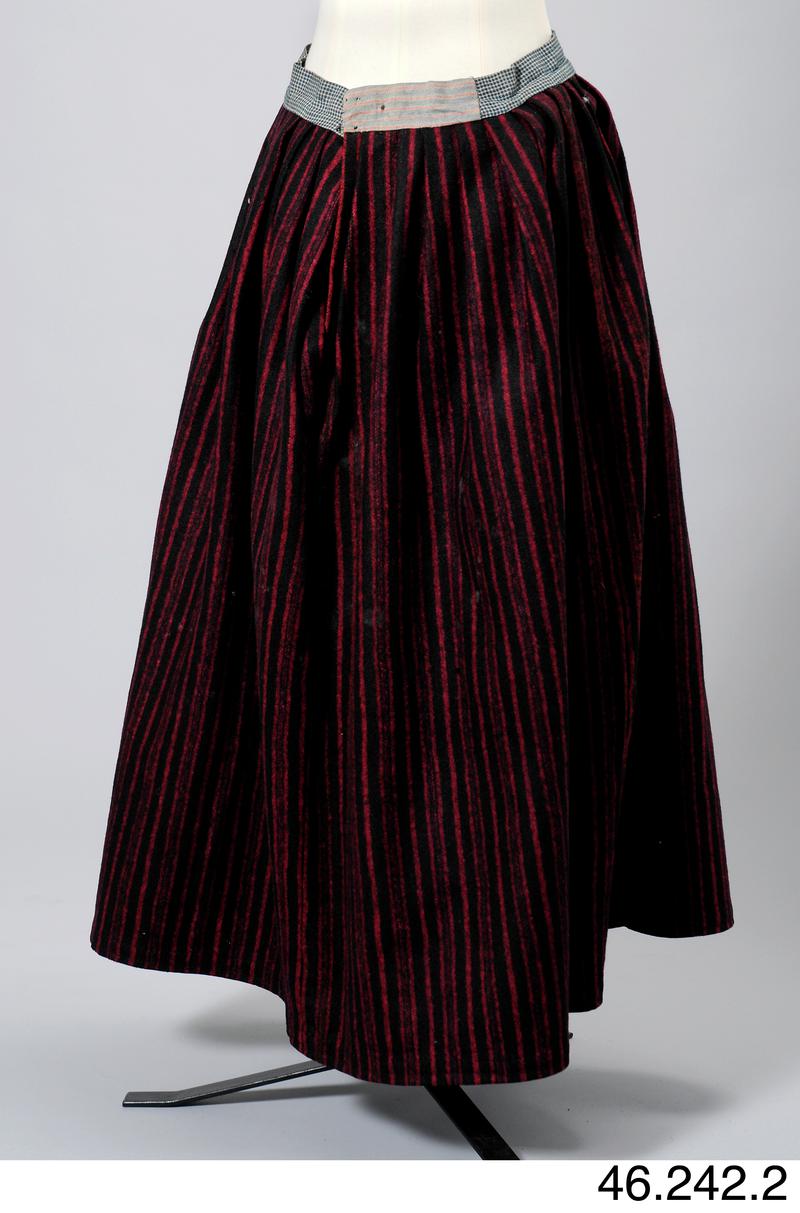 Welsh costume petticoat