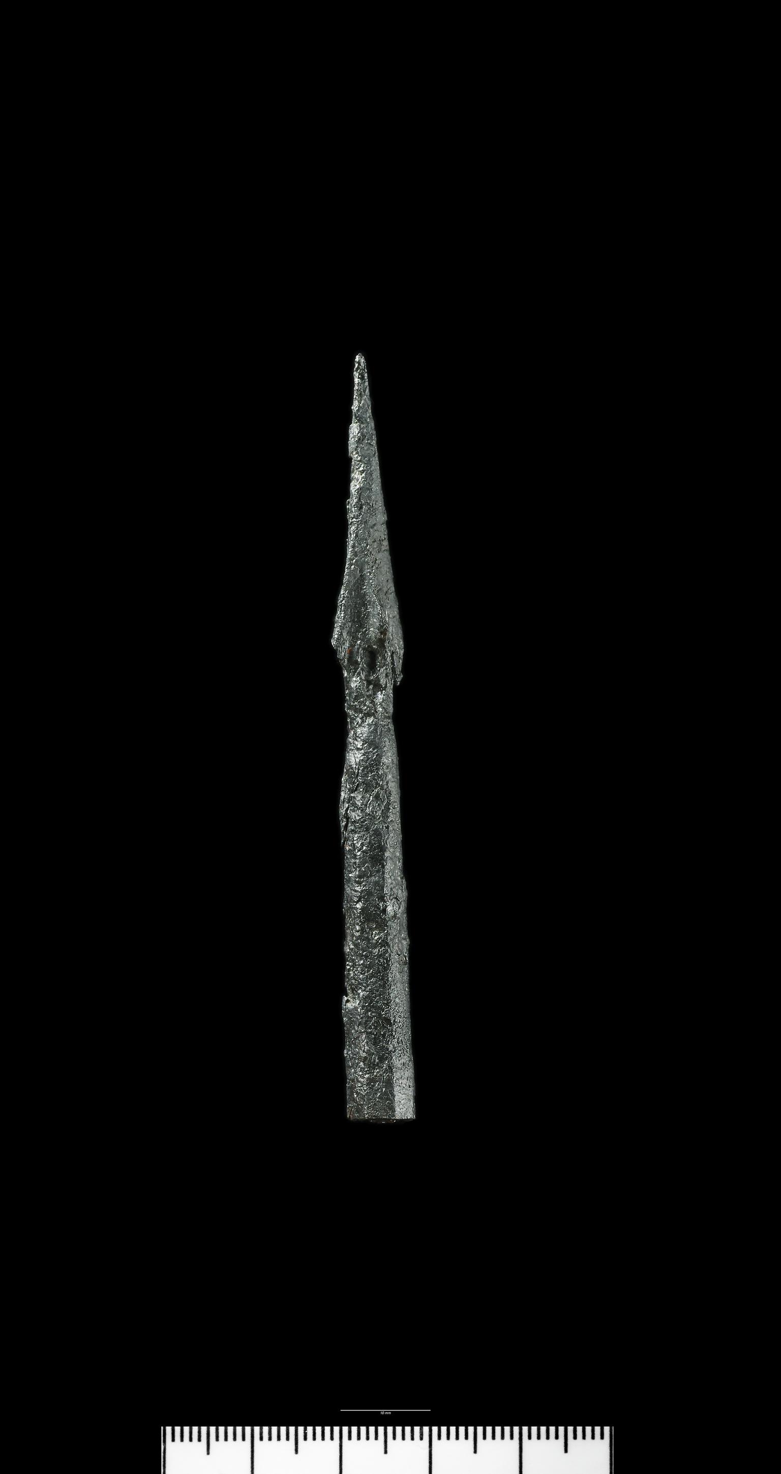 Roman iron arrowhead