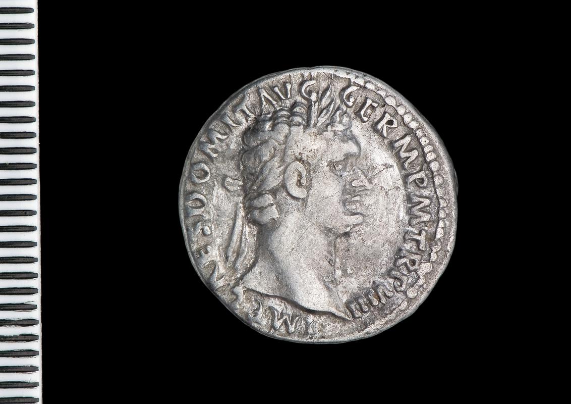 silver denarius (obv.)