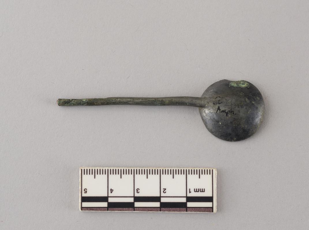 Roman copper alloy spoon