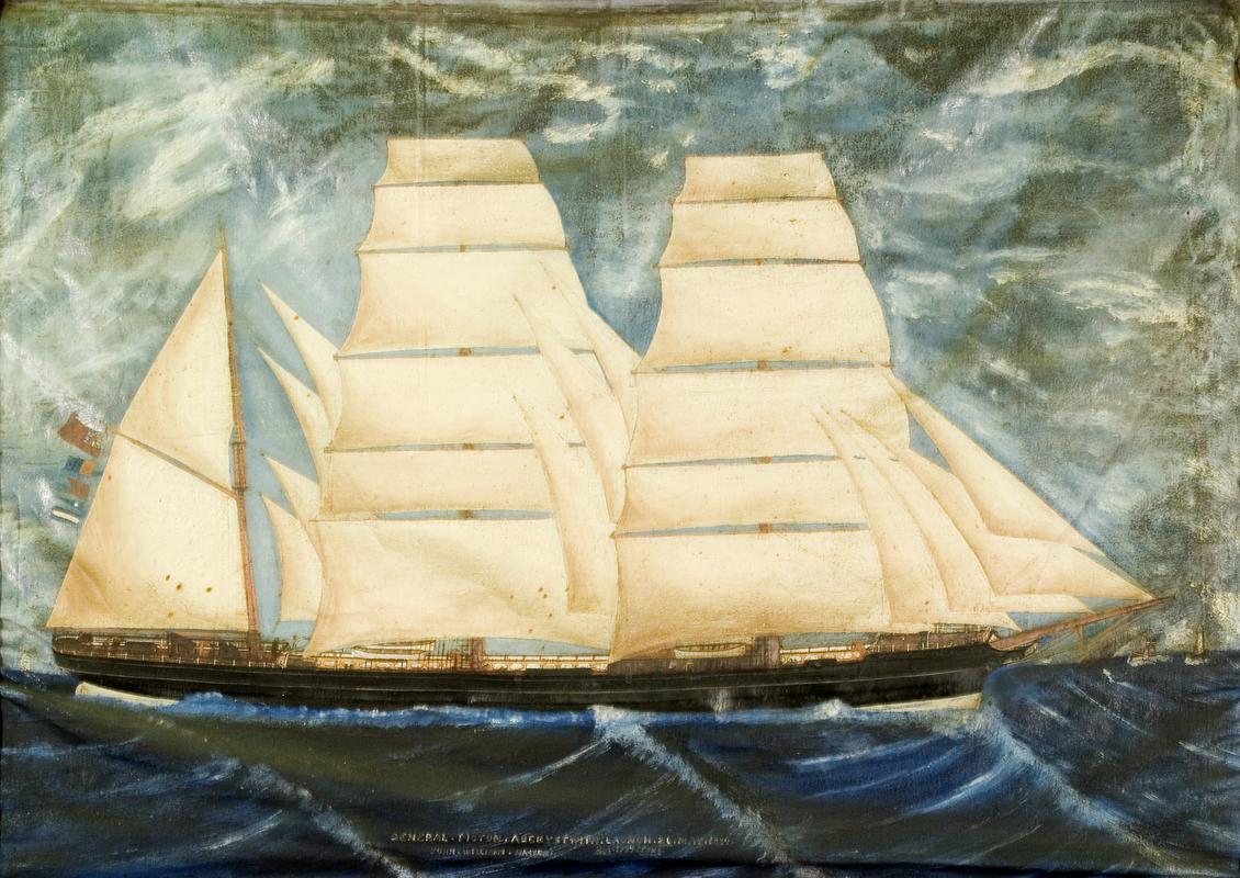 Painting - Barque - General Picton