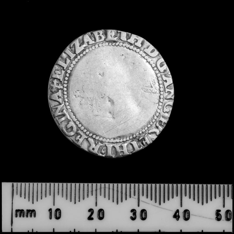 Tregwynt Hoard - Elizabeth I silver shilling