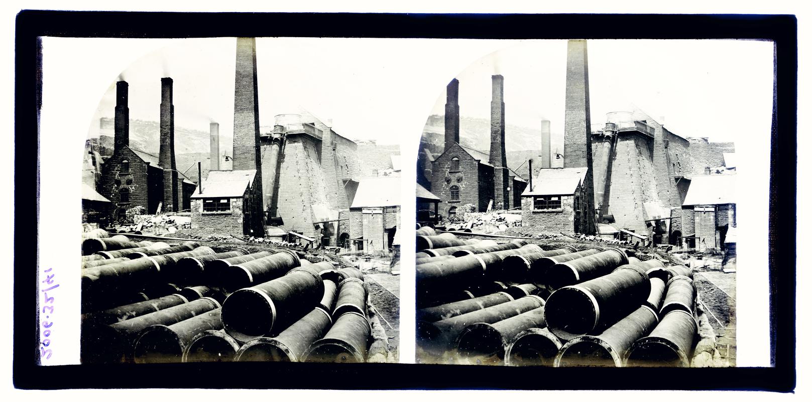 Brymbo ironworks, photograph