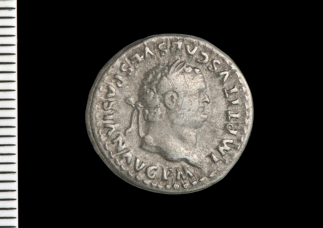 silver denarius (obv.)