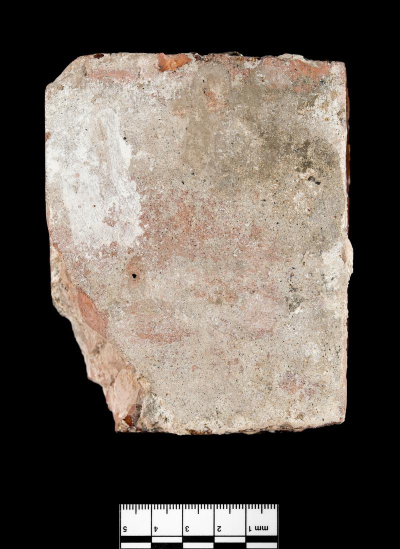 Medieval ceramic floor tile