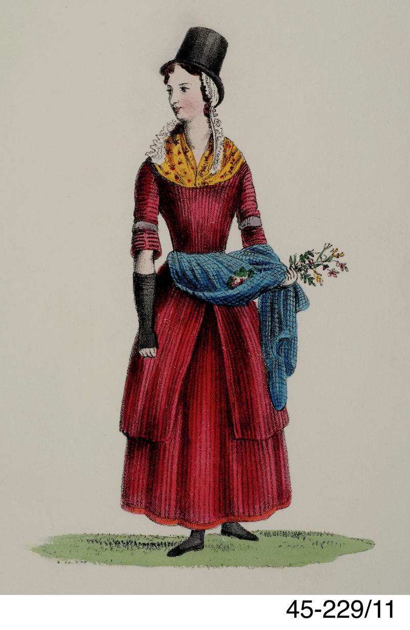 Welsh costume illustration