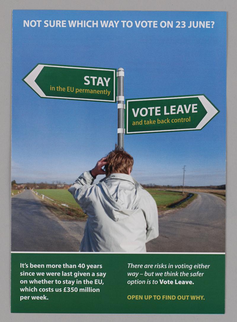 EU referendum leaflet, 2016