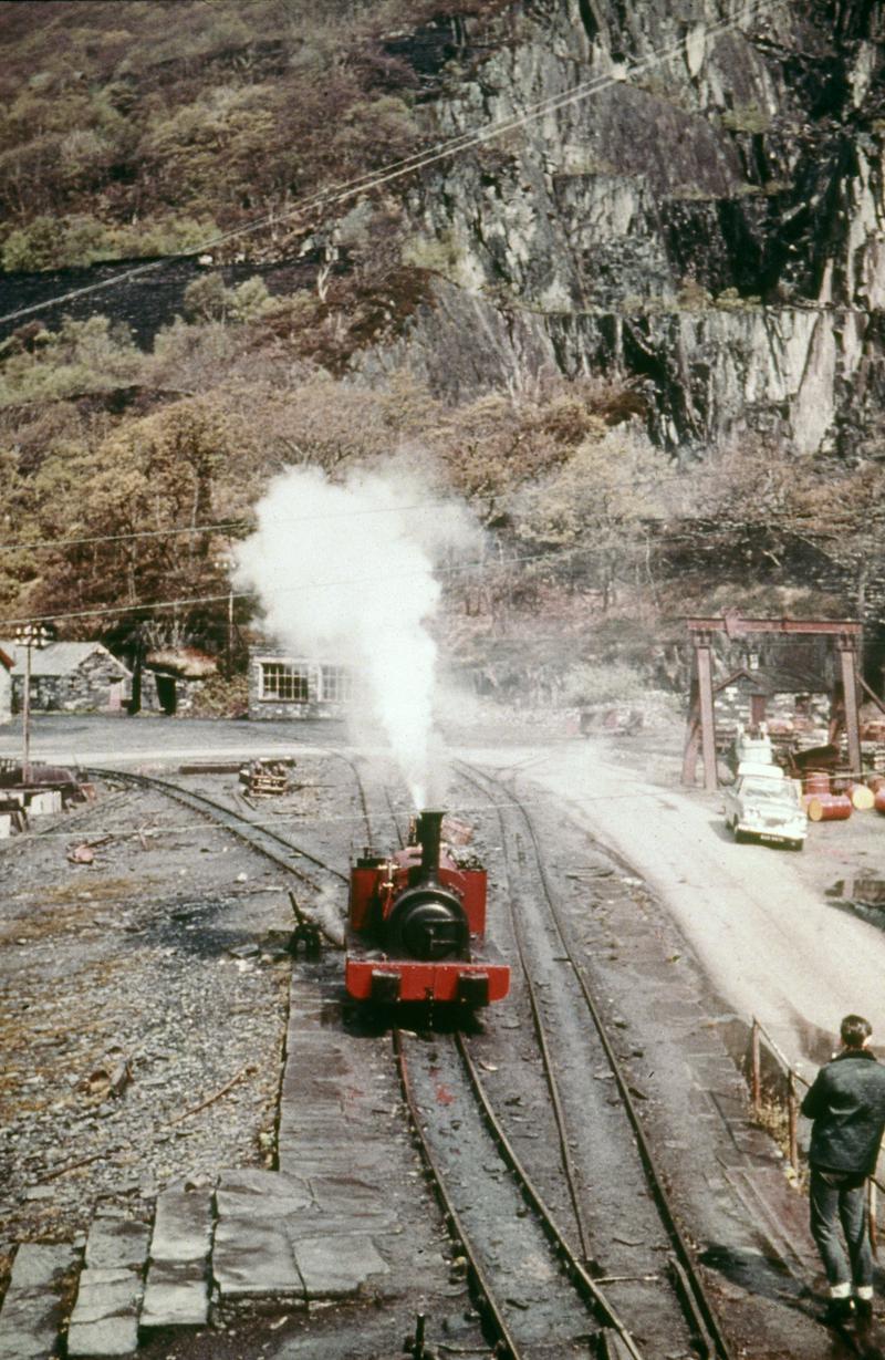 MAID MARION at Gilfach Ddu, 1967, colour slide